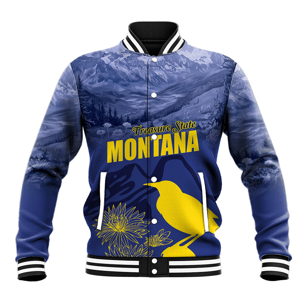 National Montana Day 2024 Baseball Jacket The Treasure State - Wonder Print Shop