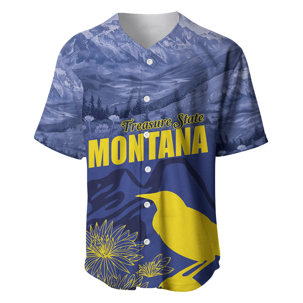 National Montana Day 2024 Baseball Jersey The Treasure State - Wonder Print Shop