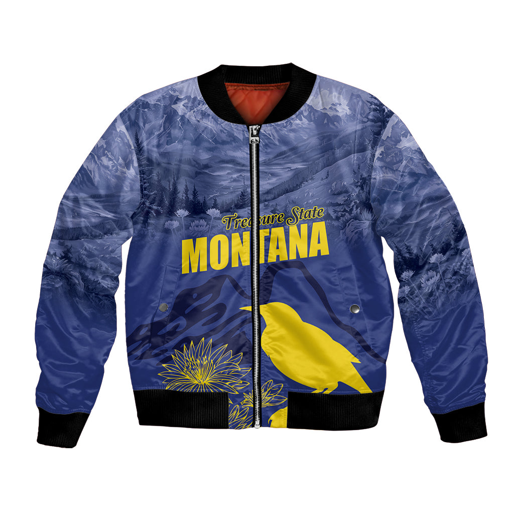 National Montana Day 2024 Bomber Jacket The Treasure State - Wonder Print Shop