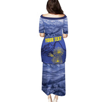 National Montana Day 2024 Family Matching Puletasi and Hawaiian Shirt The Treasure State - Wonder Print Shop