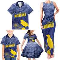 National Montana Day 2024 Family Matching Tank Maxi Dress and Hawaiian Shirt The Treasure State - Wonder Print Shop