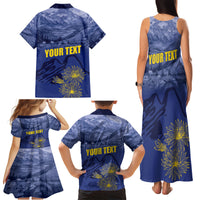 National Montana Day 2024 Family Matching Tank Maxi Dress and Hawaiian Shirt The Treasure State - Wonder Print Shop