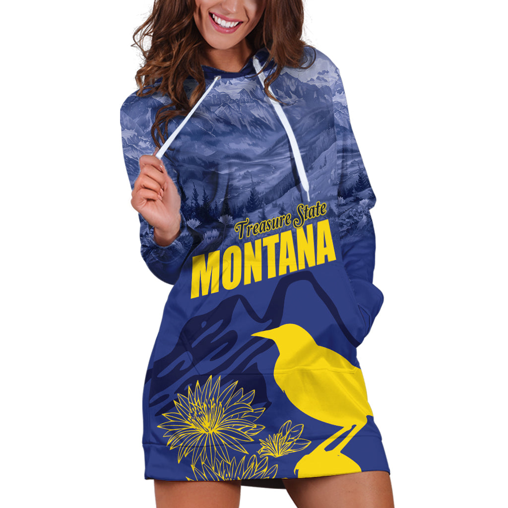 National Montana Day 2024 Hoodie Dress The Treasure State