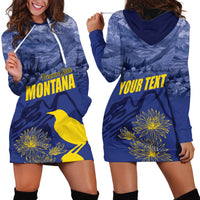 National Montana Day 2024 Hoodie Dress The Treasure State - Wonder Print Shop