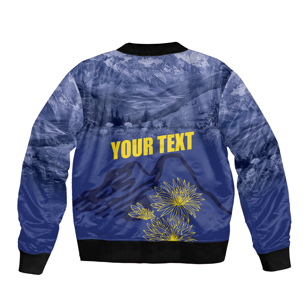 National Montana Day 2024 Sleeve Zip Bomber Jacket The Treasure State - Wonder Print Shop