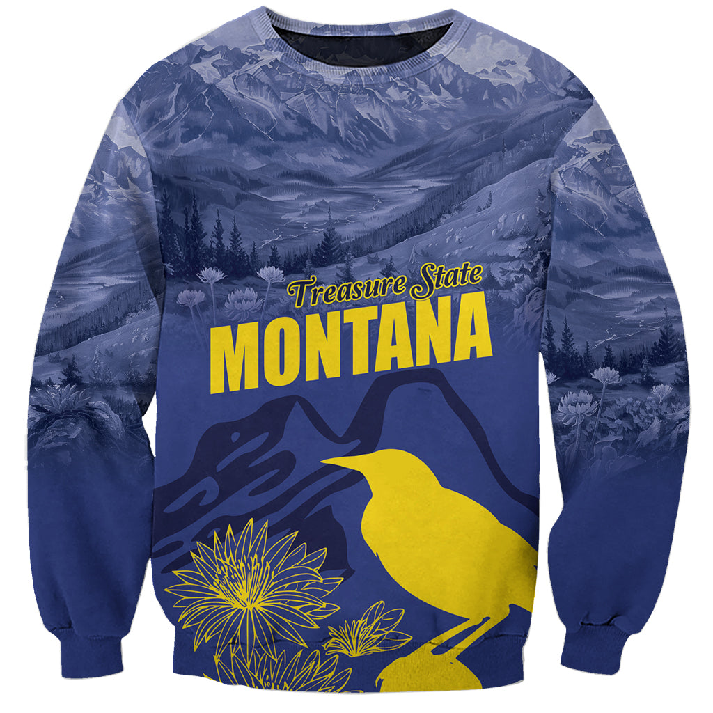 National Montana Day 2024 Sweatshirt The Treasure State - Wonder Print Shop