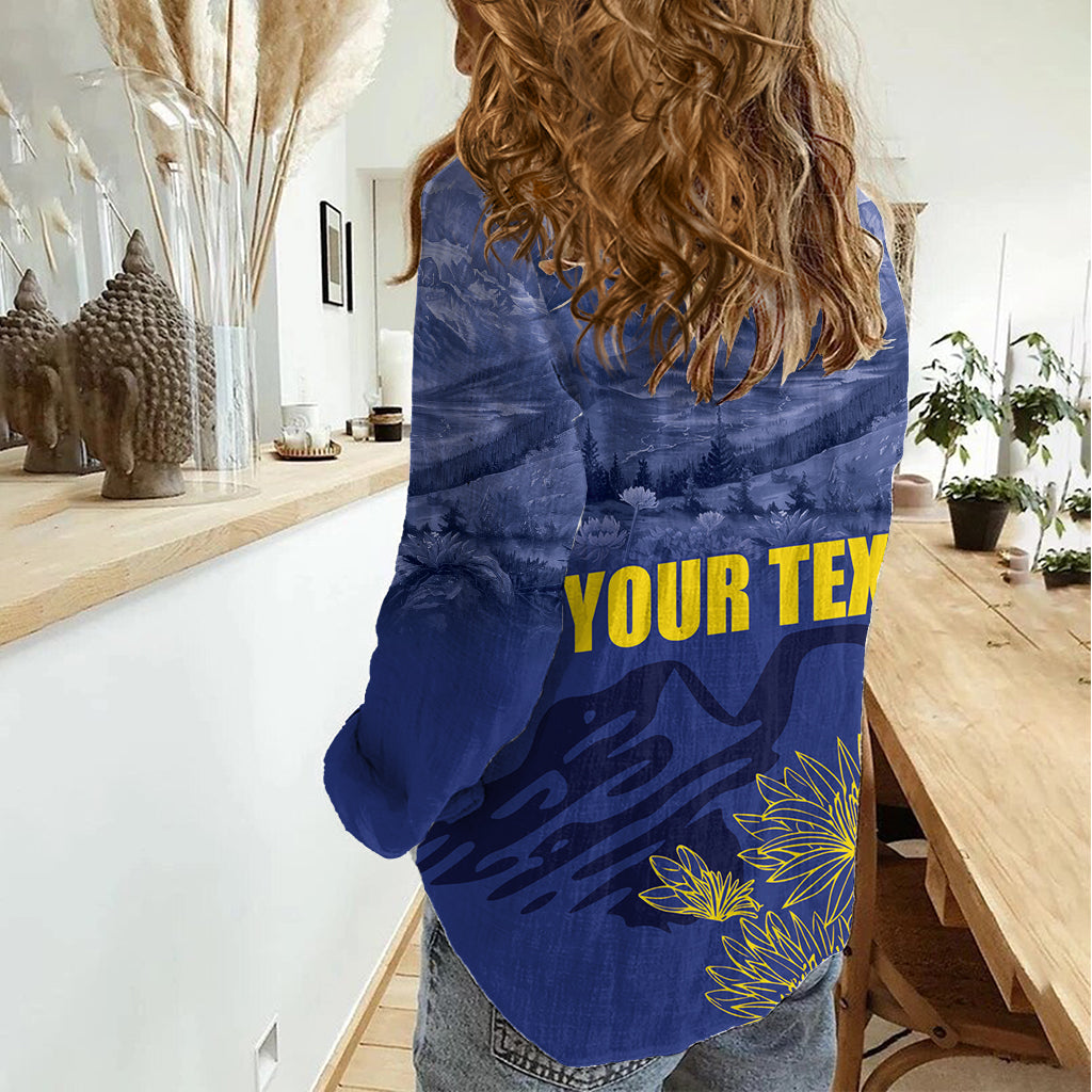 National Montana Day 2024 Women Casual Shirt The Treasure State - Wonder Print Shop