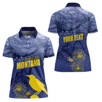 National Montana Day 2024 Women Polo Shirt The Treasure State - Wonder Print Shop