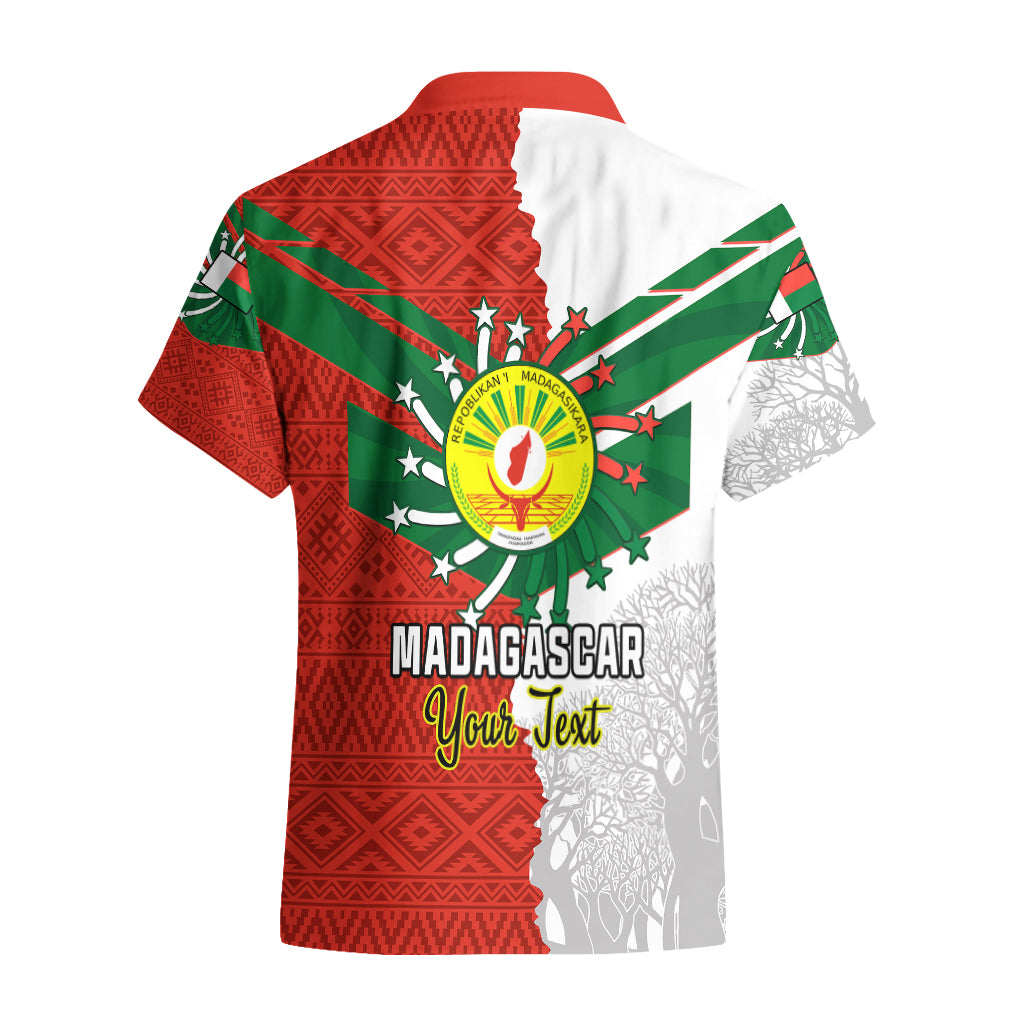 Personalised 26 June Madagascar Independence Day Hawaiian Shirt Baobab Mix African Pattern - Wonder Print Shop