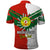 Personalised 26 June Madagascar Independence Day Polo Shirt Baobab Mix African Pattern - Wonder Print Shop