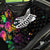 Halloween Skeleton Back Car Seat Cover Trick or Treat Witch Pumpkin Colorful - Wonder Print Shop
