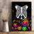 Halloween Skeleton Canvas Wall Art Trick or Treat Witch Pumpkin Colorful - Wonder Print Shop