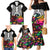 Halloween Skeleton Family Matching Mermaid Dress and Hawaiian Shirt Trick or Treat Witch Pumpkin Colorful - Wonder Print Shop