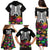 Halloween Skeleton Family Matching Puletasi Dress and Hawaiian Shirt Trick or Treat Witch Pumpkin Colorful - Wonder Print Shop