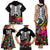Halloween Skeleton Family Matching Tank Maxi Dress and Hawaiian Shirt Trick or Treat Witch Pumpkin Colorful - Wonder Print Shop