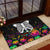 Halloween Skeleton Rubber Doormat Trick or Treat Witch Pumpkin Colorful - Wonder Print Shop