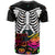 Halloween Skeleton T Shirt Trick or Treat Witch Pumpkin Colorful - Wonder Print Shop