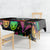 Halloween Skeleton Tablecloth Trick or Treat Witch Pumpkin Colorful - Wonder Print Shop