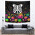 Halloween Skeleton Tapestry Trick or Treat Witch Pumpkin Colorful - Wonder Print Shop
