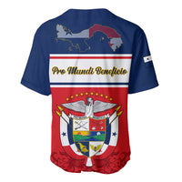 Panama Independence Day Baseball Jersey Coat Of Arms Pollera Pattern - Wonder Print Shop