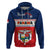 Panama Independence Day Hoodie Coat Of Arms Pollera Pattern - Wonder Print Shop