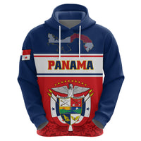 Panama Independence Day Hoodie Coat Of Arms Pollera Pattern - Wonder Print Shop
