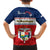 Panama Independence Day Kid Hawaiian Shirt Coat Of Arms Pollera Pattern - Wonder Print Shop