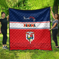 Panama Independence Day Quilt Coat Of Arms Pollera Pattern - Wonder Print Shop