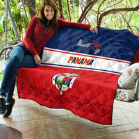 Panama Independence Day Quilt Coat Of Arms Pollera Pattern - Wonder Print Shop