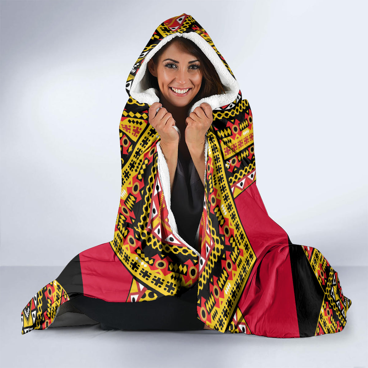 Angola Independence Day Kid Short Sleeve Dress with Coat of Arms and Samakaka Pattern LT01
