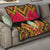 Angola Independence Day Quilt Coat Of Arms Samakaka Pattern - Wonder Print Shop