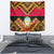 Angola Independence Day Tapestry Coat Of Arms Samakaka Pattern - Wonder Print Shop