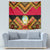 Angola Independence Day Tapestry Coat Of Arms Samakaka Pattern - Wonder Print Shop