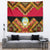 Angola Independence Day Tapestry Coat Of Arms Samakaka Pattern - Wonder Print Shop