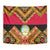 Angola Independence Day Tapestry Coat Of Arms Samakaka Pattern - Wonder Print Shop