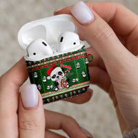 Cute Panda Claus Christmas AirPods Case Panda Santa Claus - Wonder Print Shop