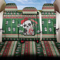 Cute Panda Claus Christmas Back Car Seat Cover Panda Santa Claus - Wonder Print Shop