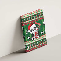 Cute Panda Claus Christmas Canvas Wall Art Panda Santa Claus - Wonder Print Shop
