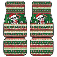 Cute Panda Claus Christmas Car Mats Panda Santa Claus - Wonder Print Shop