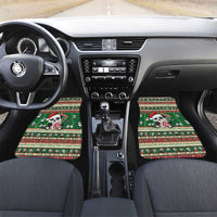 Cute Panda Claus Christmas Car Mats Panda Santa Claus - Wonder Print Shop