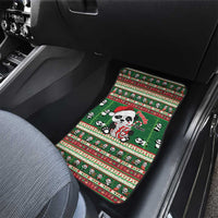 Cute Panda Claus Christmas Car Mats Panda Santa Claus - Wonder Print Shop