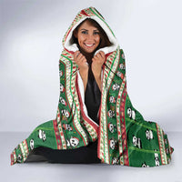 Cute Panda Claus Christmas Hooded Blanket Panda Santa Claus - Wonder Print Shop