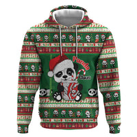 Cute Panda Claus Christmas Hoodie Panda Santa Claus - Wonder Print Shop