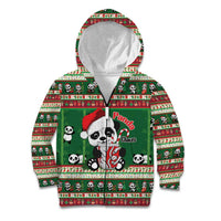 Cute Panda Claus Christmas Kid Hoodie Panda Santa Claus - Wonder Print Shop