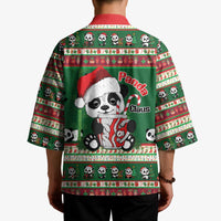 Cute Panda Claus Christmas Kimono Panda Santa Claus - Wonder Print Shop