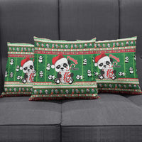 Cute Panda Claus Christmas Pillow Cover Panda Santa Claus - Wonder Print Shop