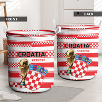 World Football Croatia 2026 Laundry Basket Vatreni Hrabar Broj - Wonder Print Shop