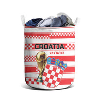 World Football Croatia 2026 Laundry Basket Vatreni Hrabar Broj - Wonder Print Shop