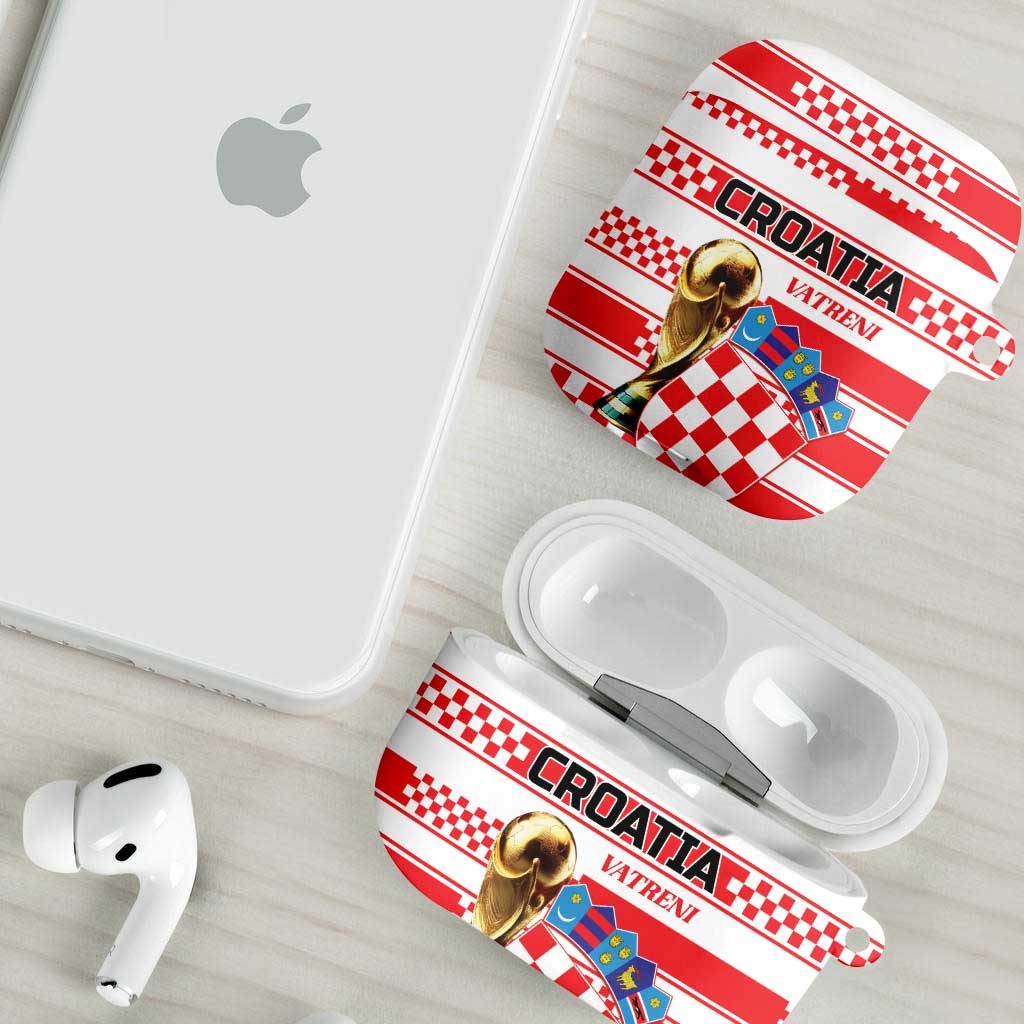 World Football Croatia 2026 AirPods Case Vatreni Hrabar Broj - Wonder Print Shop