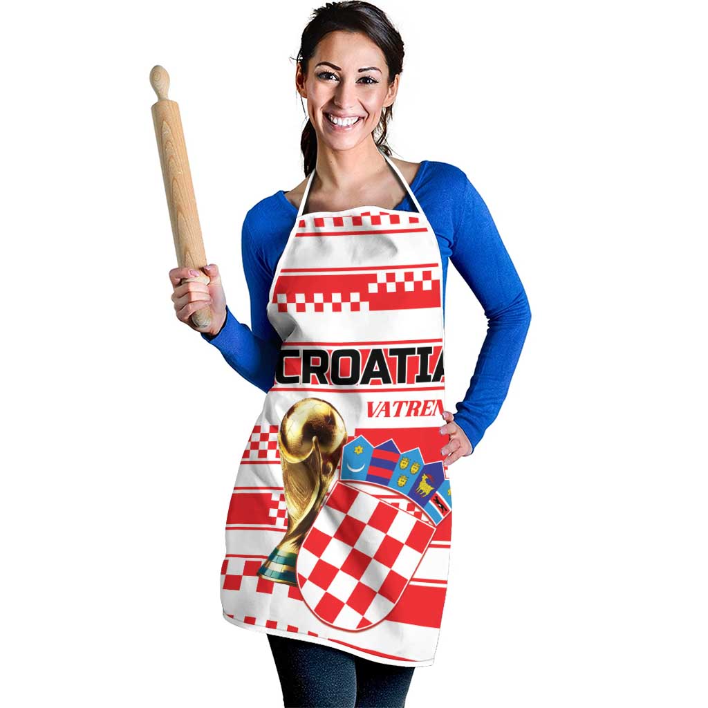 World Football Croatia 2026 Apron Vatreni Hrabar Broj - Wonder Print Shop